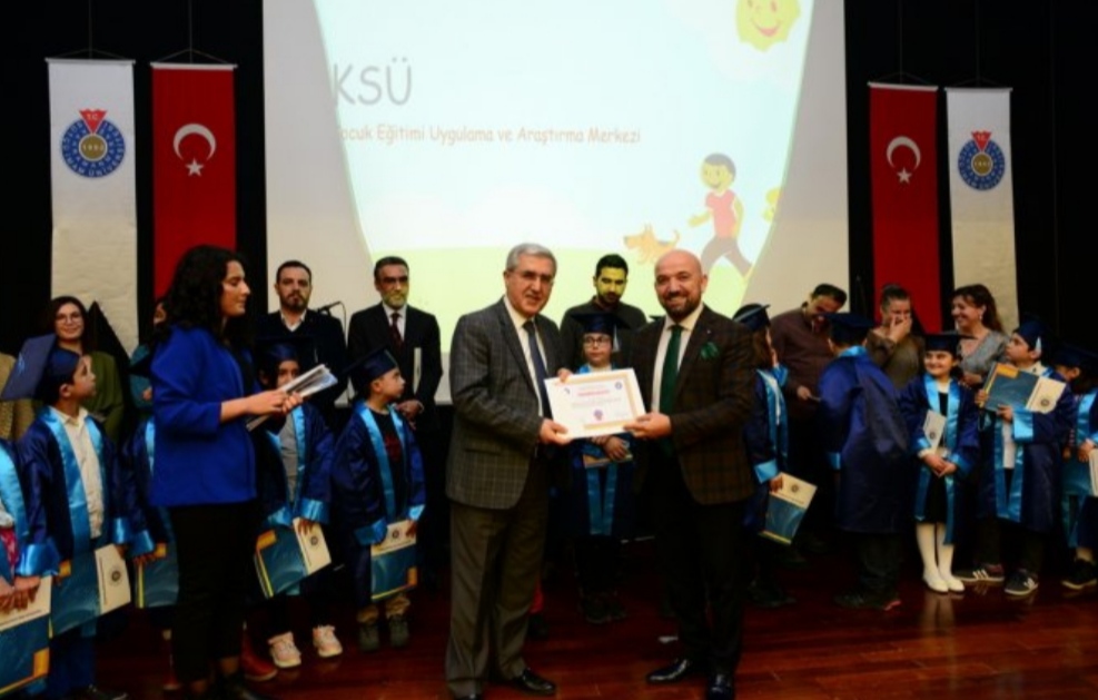 KSÜ Çocuk Üniversitesi Mezuniyet Töreni 