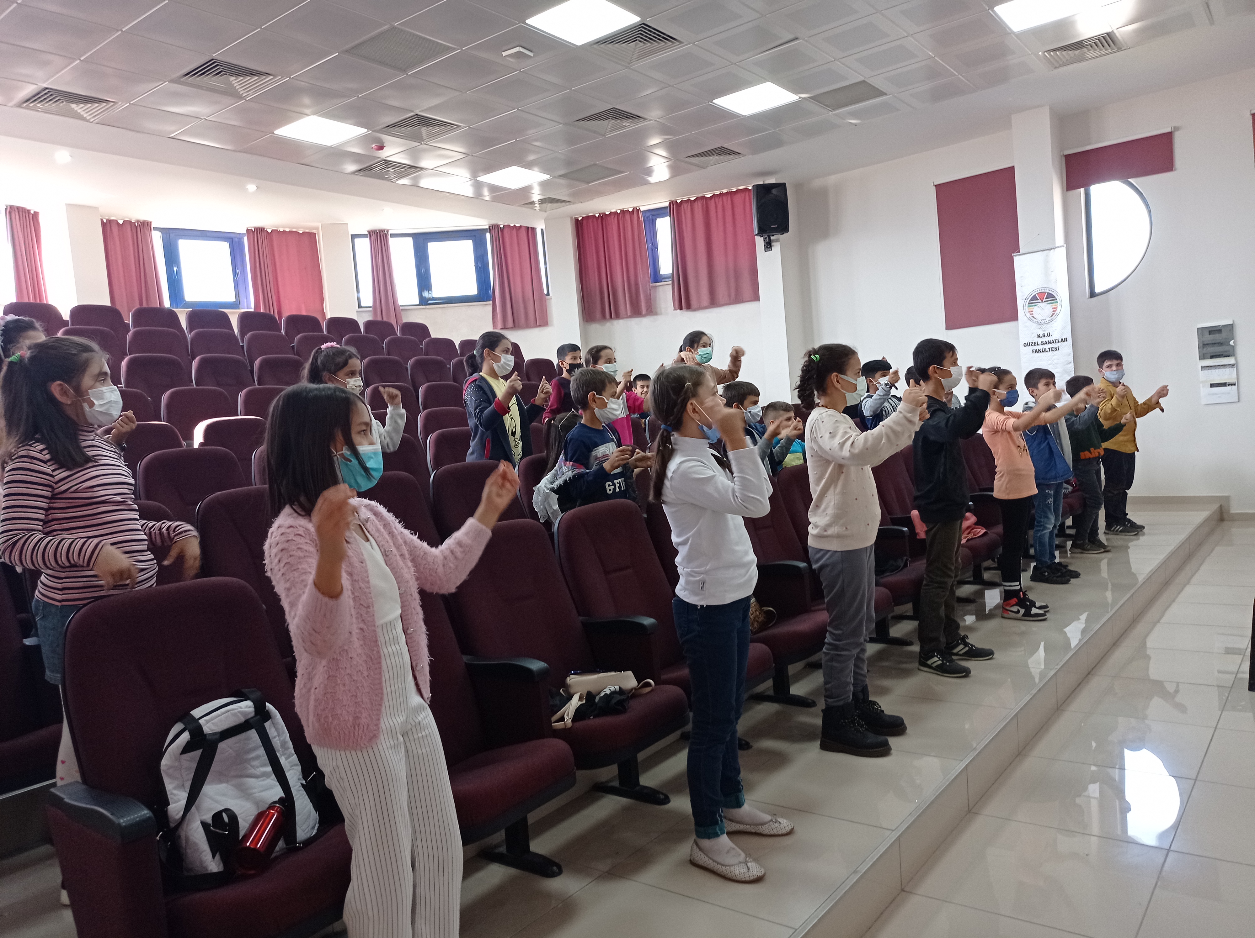 2021-2022 Güz Dönemi Çocuk Eğitimi Uygulama ve Araştırma Merkezi Ritim Çalışması Etkinliği 06.11.2021 