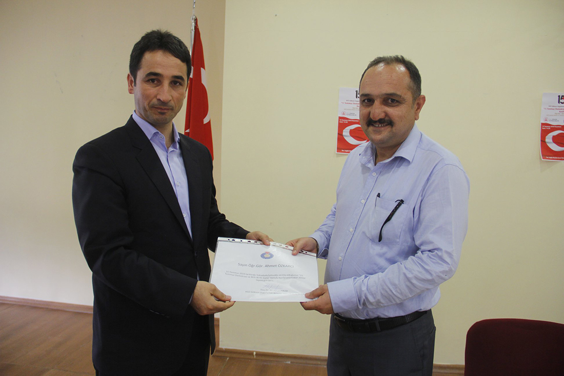 Göksun’da ‘15 Temmuz Demokrasi ve Milli Birlik Günü’ Konferansı Gerçekleştirildi