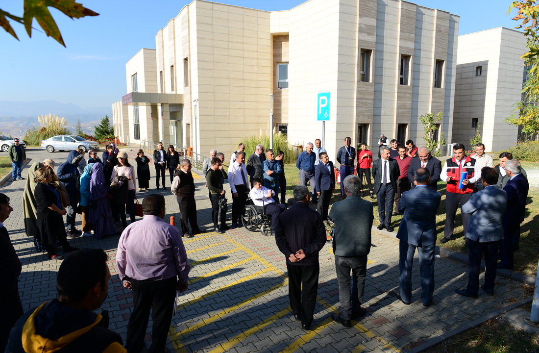 Üniversitemizde Yangın Tatbikatları Başarıyla Gerçekleştirildi