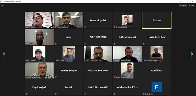 Üniversitemiz Rektörü Can, Çevirim İçi Kariyer Günleri Etkinliğinde Göksun MYO Akademik Personeli ve Öğrencileriyle Bir Araya Geldi