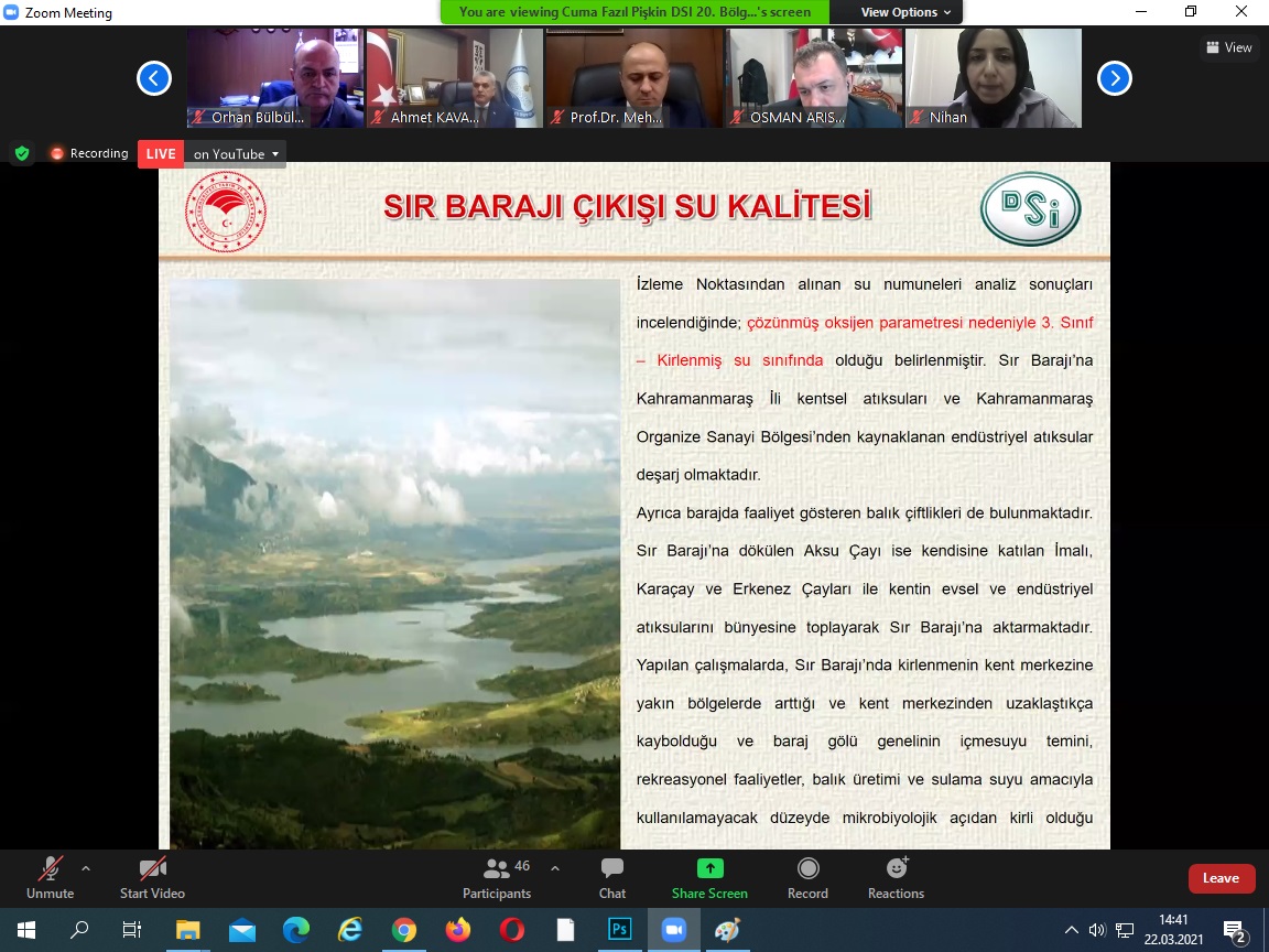 Üniversitemiz Ev Sahipliğinde, ‘Daha çevreci Bir Kahramanmaraş İçin El Ele’ Konulu Panel Düzenlendi
