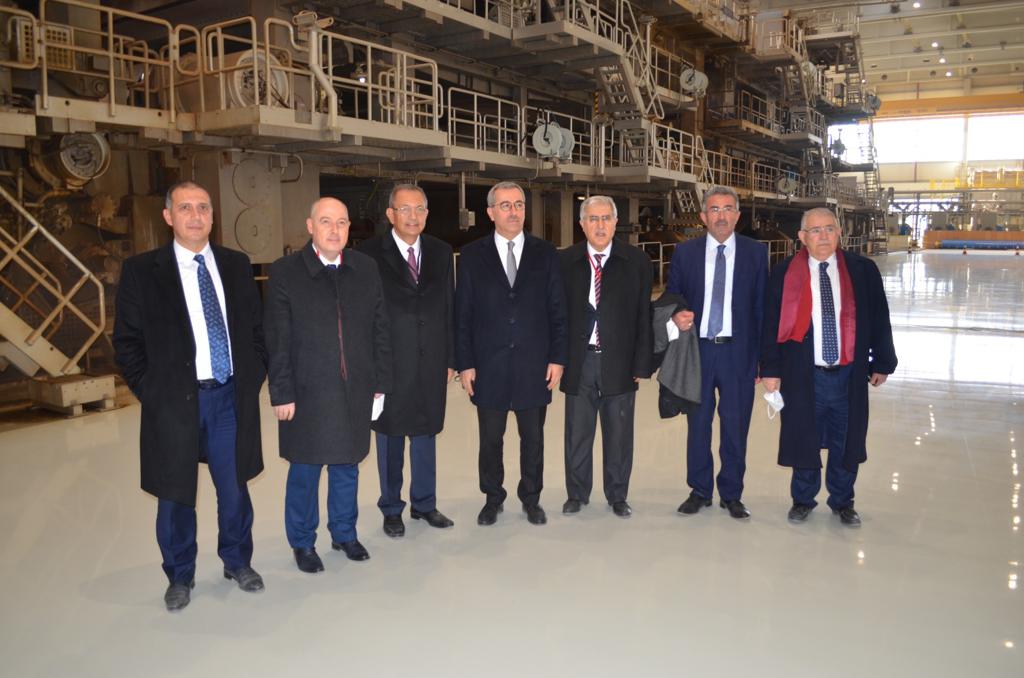 Üniversitemiz Rektörü Prof. Dr. Niyazi Can Kahramanmaraş İl Protokolü ile Birlikte Aydın Söke’de Batı Kipaş Kâğıt Fabrikası’nın Açılışına Katıldı