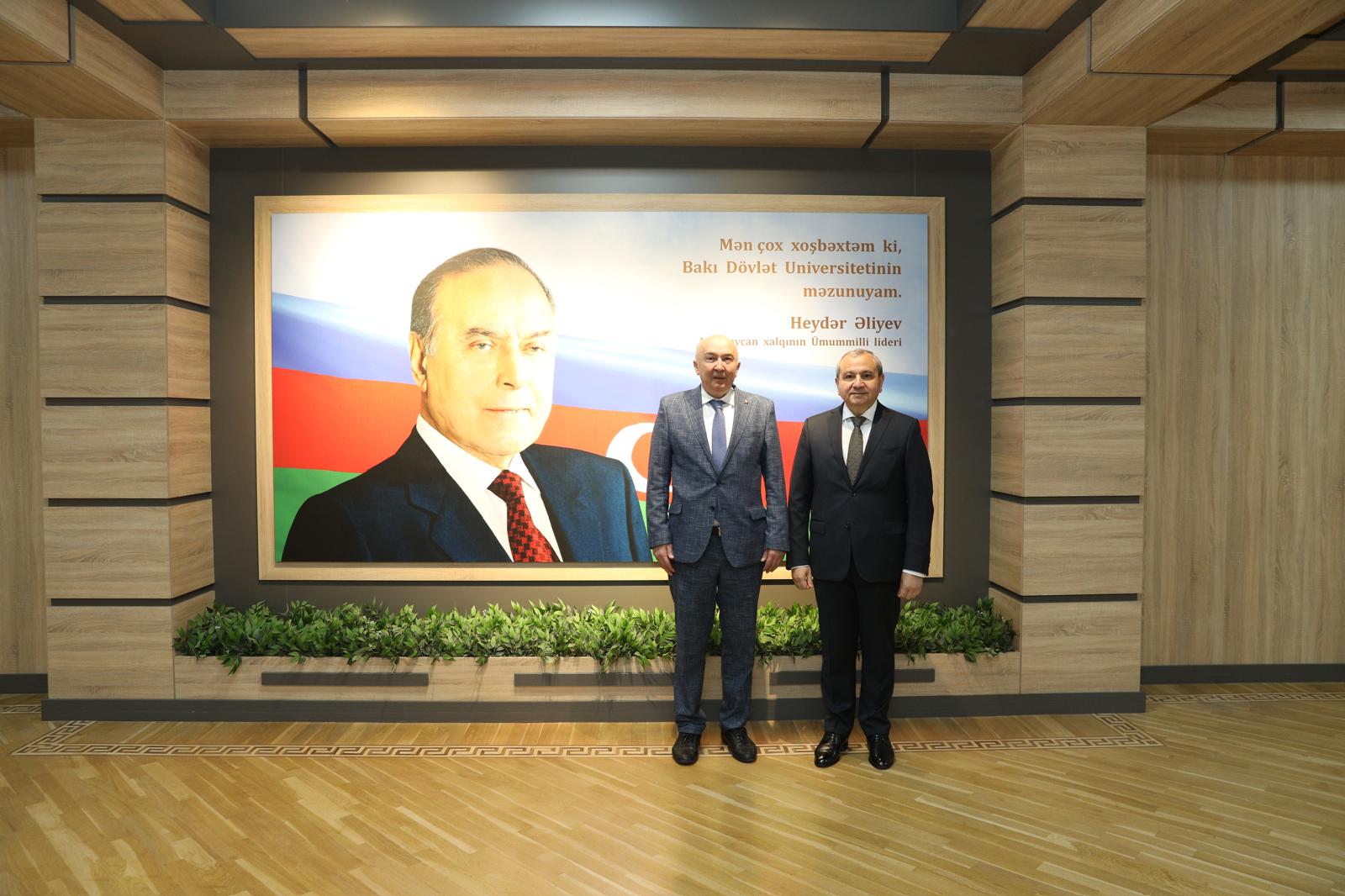 KSÜ ile Bakü Devlet Üniversitesi Arasında İşbirliği Protokolü İmzalandı