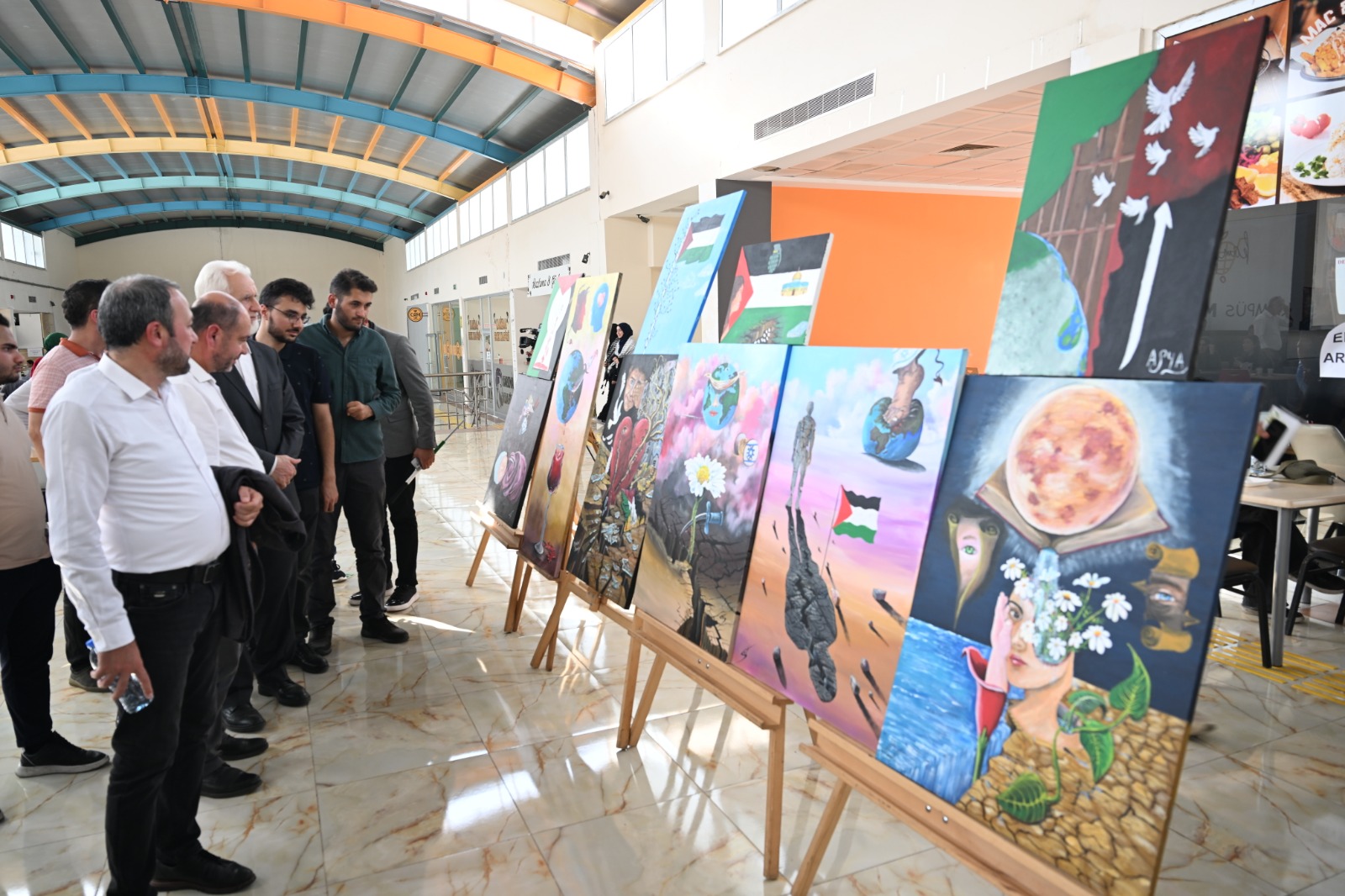 KSÜ’de “Soykırımın Birinci Yılında Yiğit Gazze’ye Selam Olsun Basın Açıklaması ve Dua Programı” Düzenlendi 