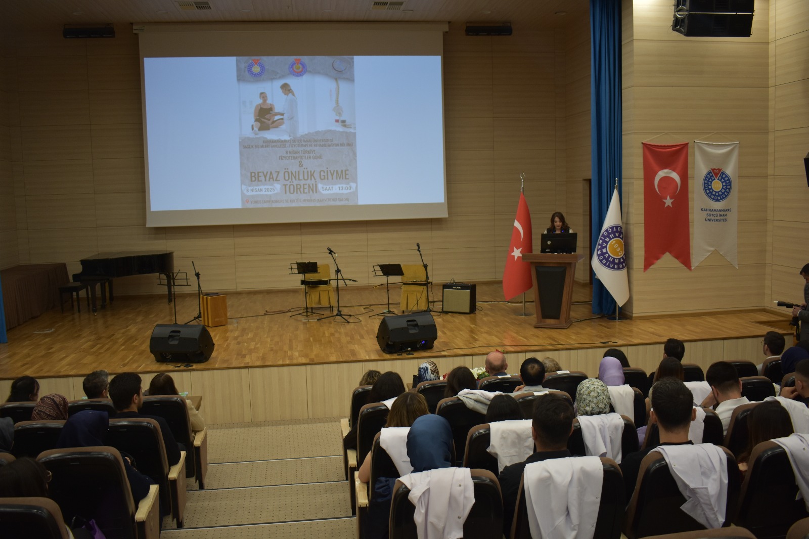 8 Nisan Türkiye Fizyoterapistler Günü ve Beyaz Önlük Giyme Töreni