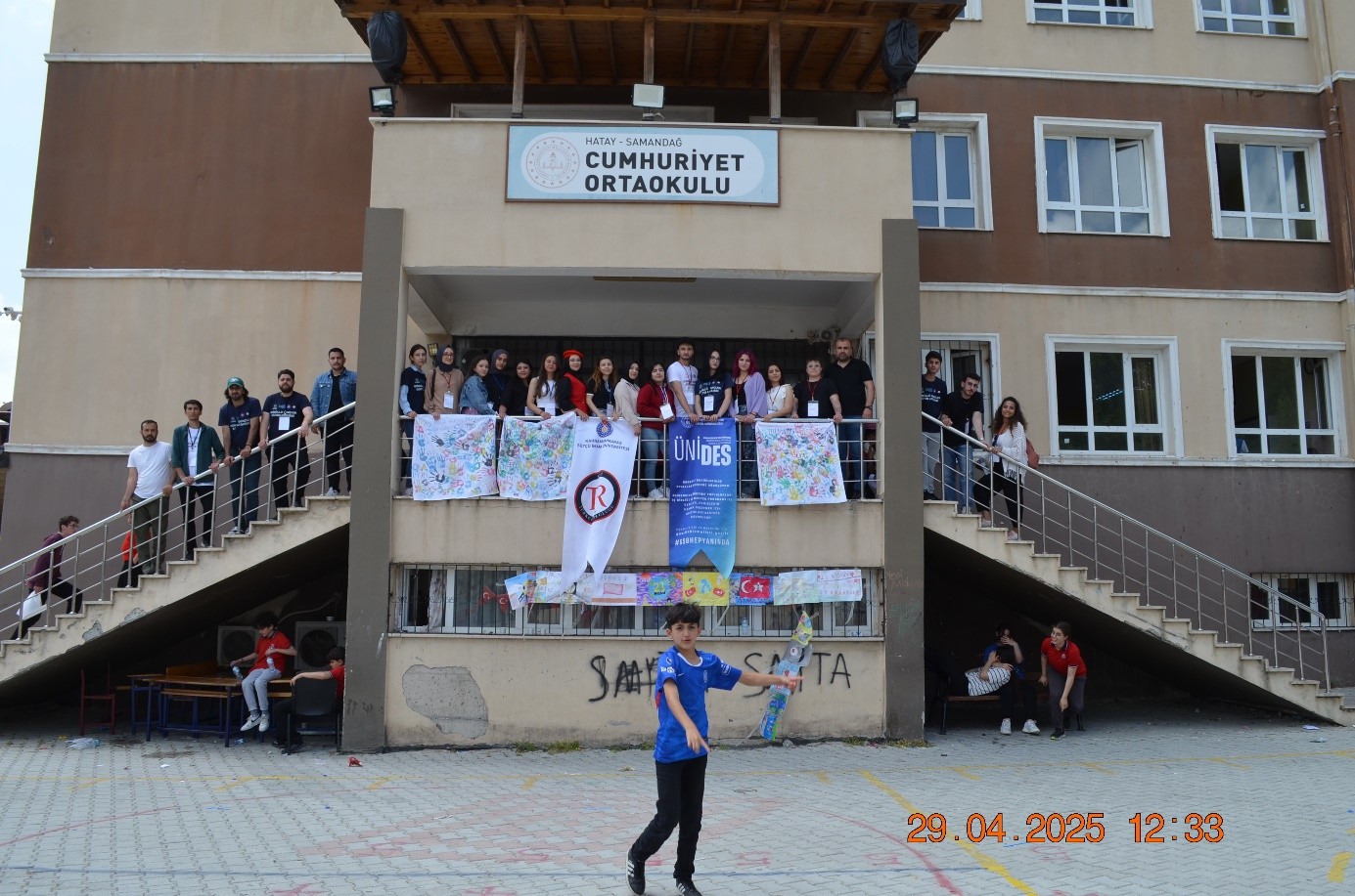 KSÜ’lü Öğrenciler Hatay Samandağ’da Eğitim Atölyesi Gerçekleştirdi