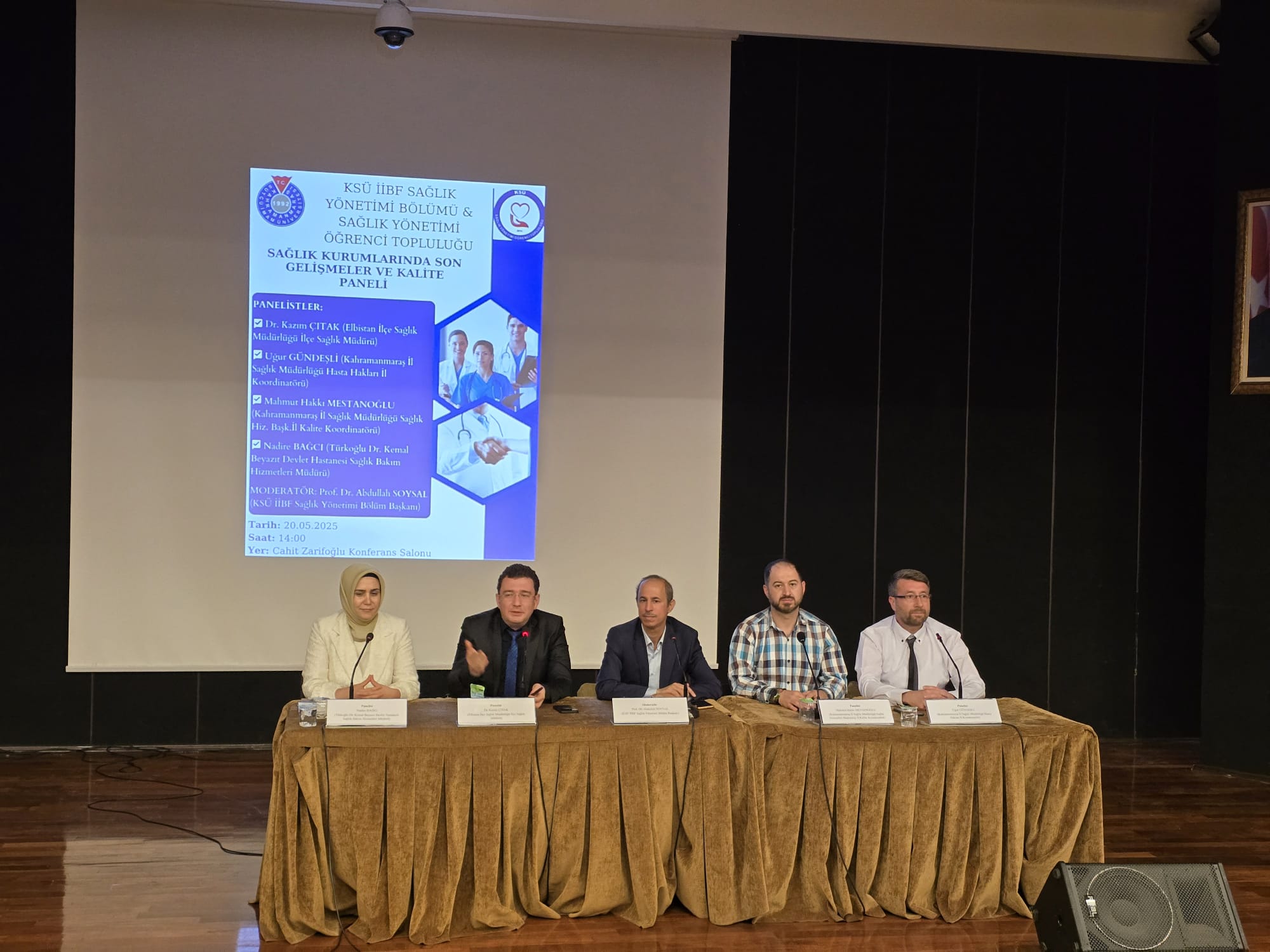 KSÜ İİBF Sağlık Yönetimi ve Sağlık Yönetimi Öğrenci Topluluğu İşbirliği İçerisinde 