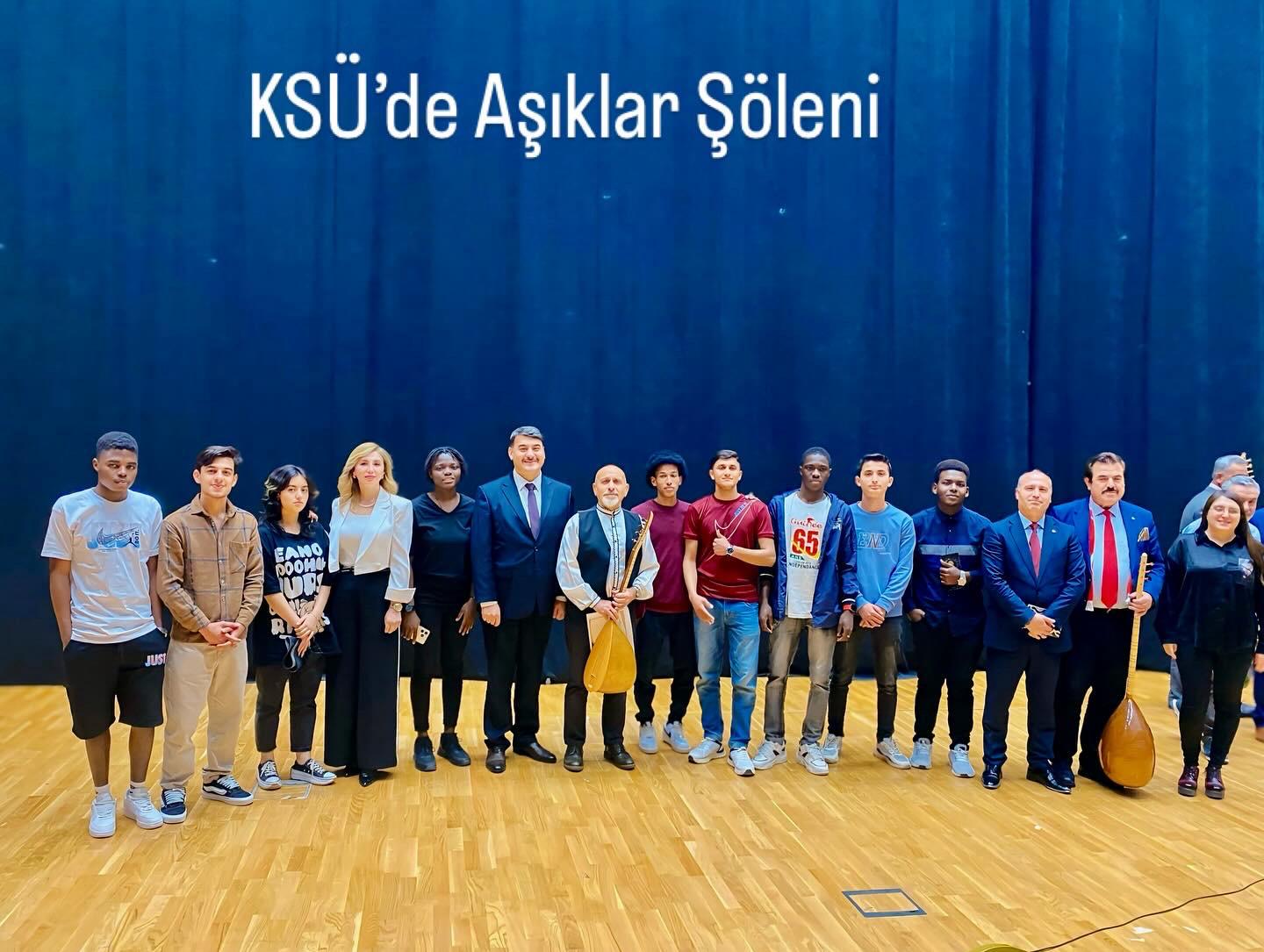 KSÜ TÖMER V. Uluslararası Kahramanmaraş Şiir ve Edebiyat Günleri kapsamında düzenlenen “Aşıklar Şöleni ve Aşıklık Geleneği” konulu programa katıldı.