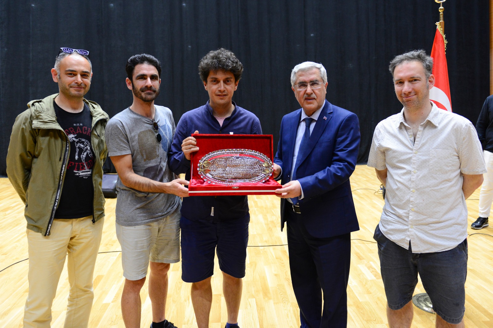 Pinhani Müzik Grubu Söyleşi Programında Üniversitemiz Öğrencileriyle Bir Araya Geldi