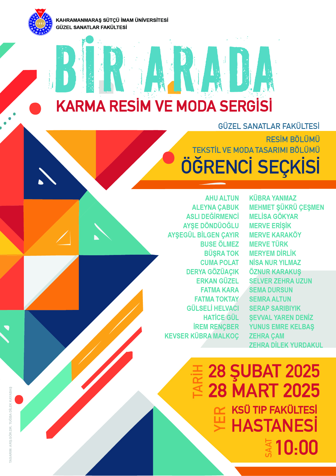 'BİR ARADA' KARMA RESİM VE MODA SERGİSİ