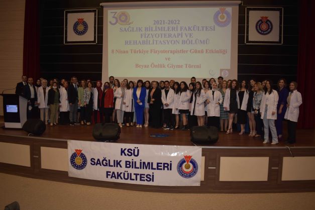 8 Nisan Türkiye Fizyoterapistler Günü Etkinliği ve  Beyaz Önlük Giyme Töreni