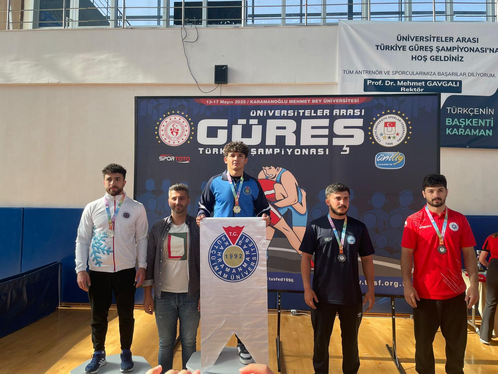 Güreş Şampiyonasında KSÜ'den Gururlandıran Başarı