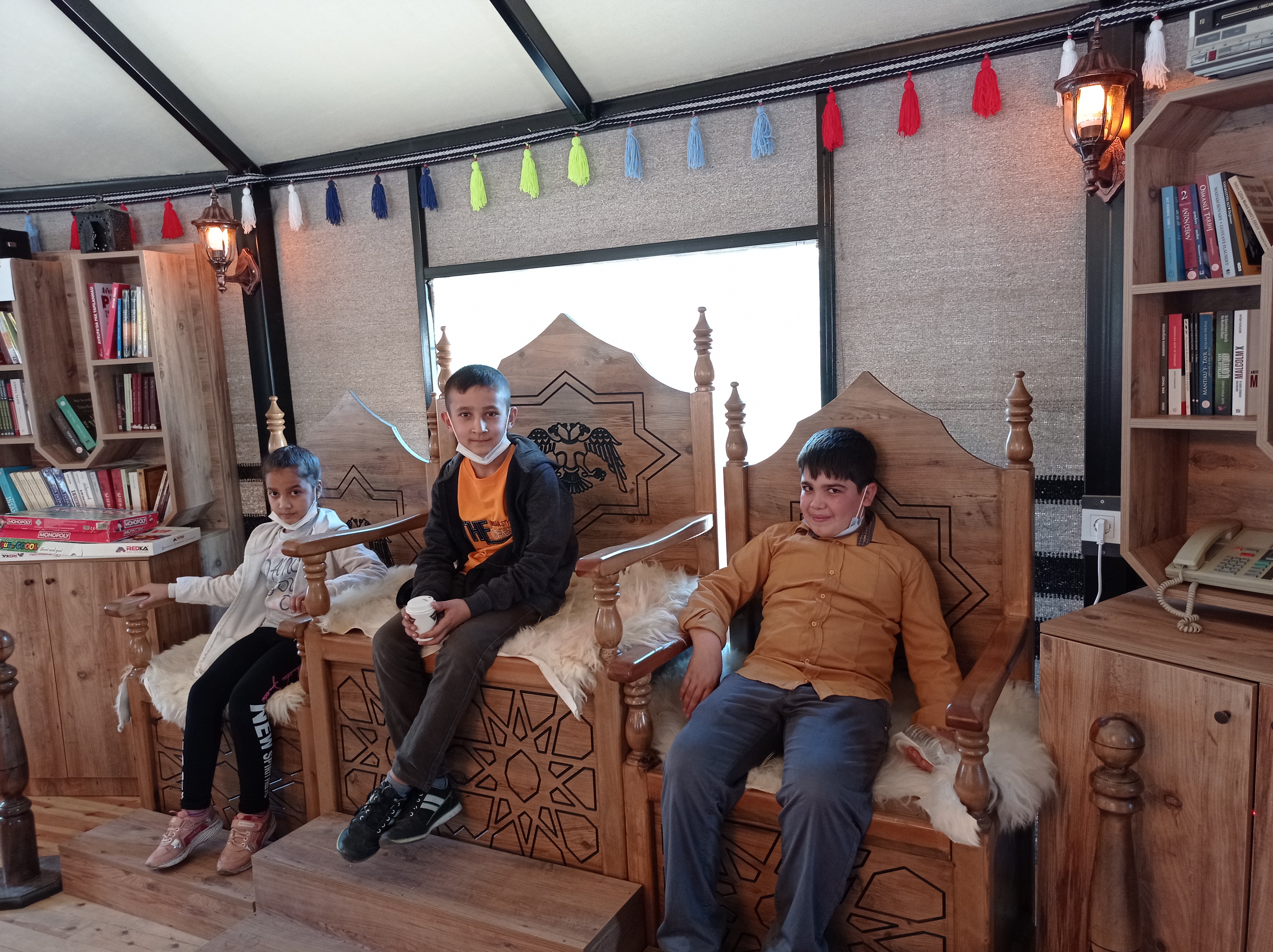 Çocuk Eğitimi Uygulama ve Araştırma Merkezi Öğrencileri KSÜ Gençlik Otağı'nda 13.11.2021 