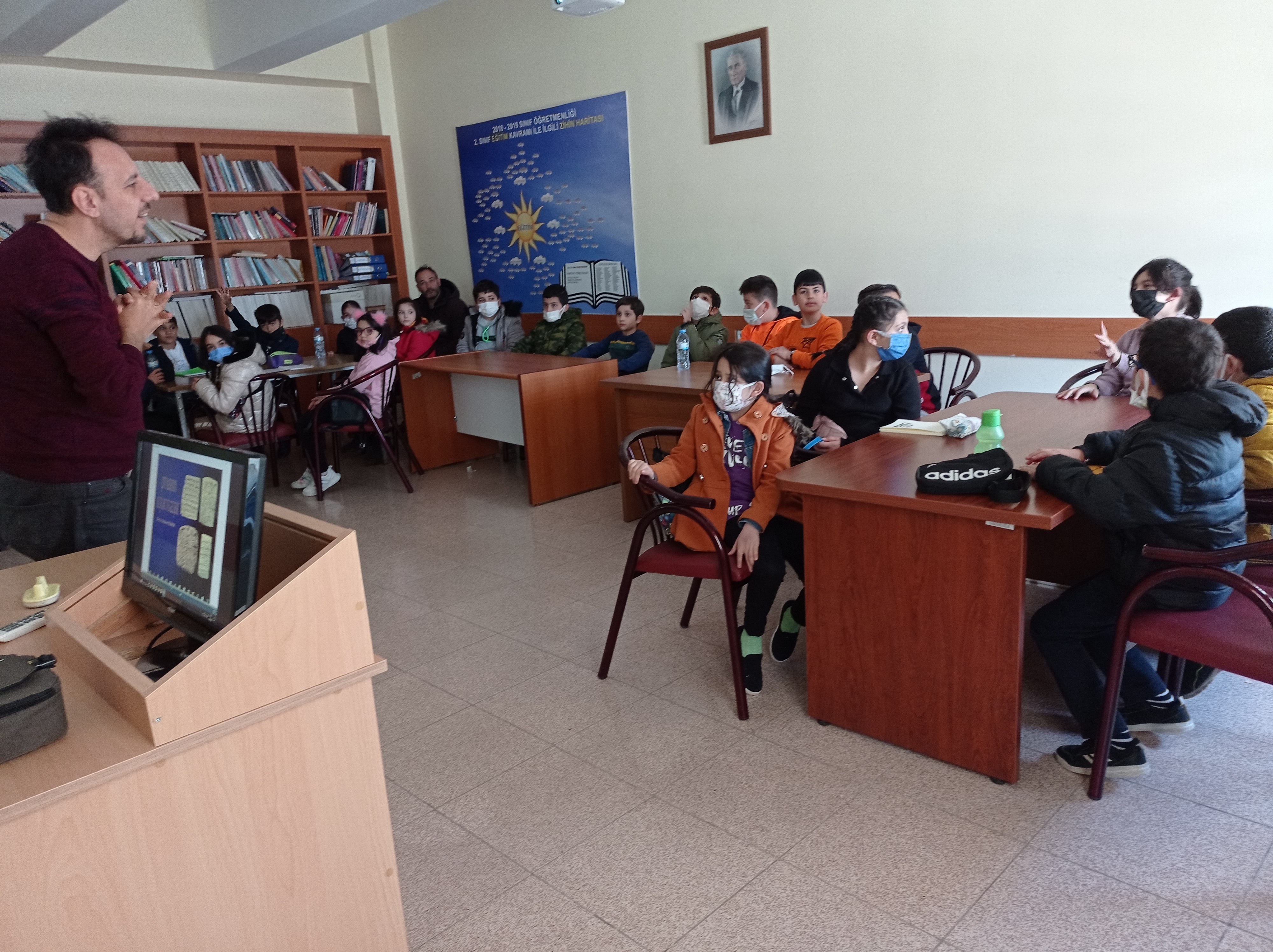 KSÜ Çocuk Eğitimi Uygulama ve Araştırma Merkezi Uygulamalı Tablet Yazımı Etkinliği 19.03.2022