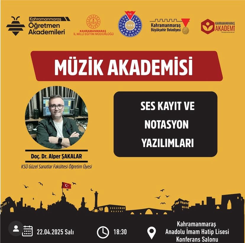 MÜZİK AKADEMİSİ - SES KAYIT VE NOTASYON YAZILIMLARI