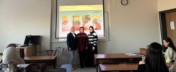 Topluma Hizmet Uygulamaları Dersi Kapsamında “Doğum Ağrısını Hafifletmede Non-Farmakolojik ve Geleneksel Yöntemler” Etkinliği Gerçekleştirildi.