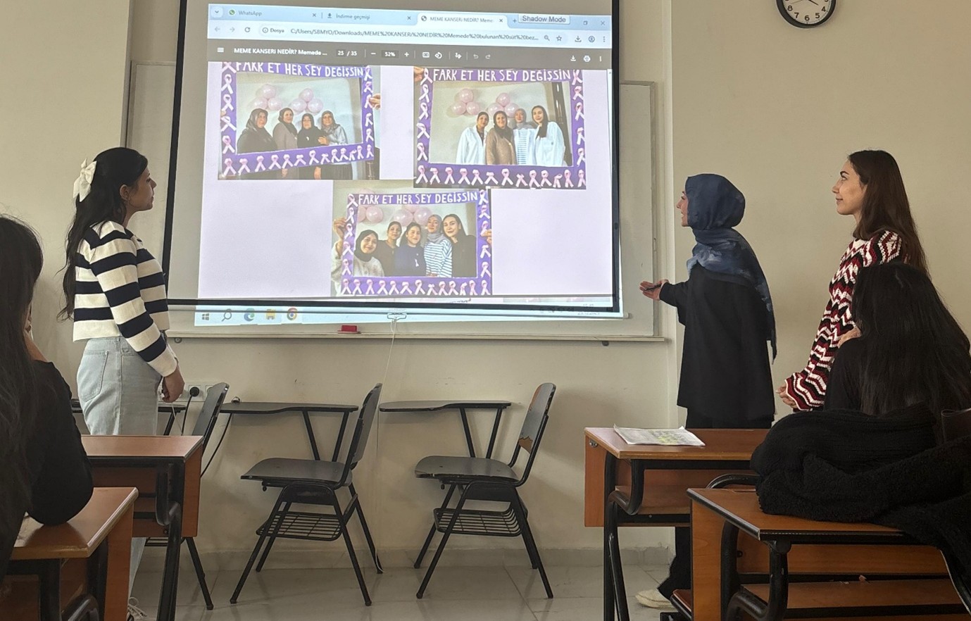 Topluma Hizmet Uygulamaları Dersi Kapsamında “Fark Et, Her Şey Değişsin” Etkinliği Gerçekleştirildi.