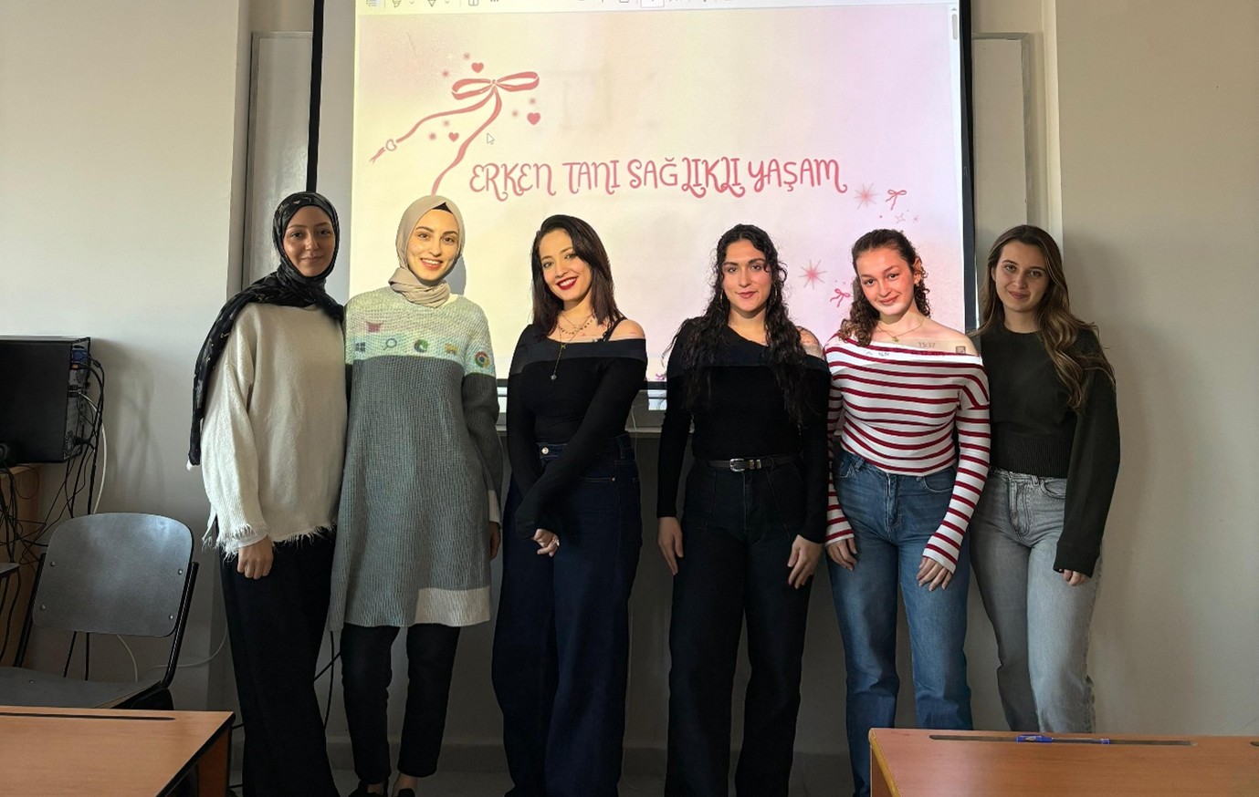 Topluma Hizmet Uygulamaları Dersi Kapsamında “Erken Tanı, Sağlıklı Yaşam” Etkinliği Gerçekleştirildi