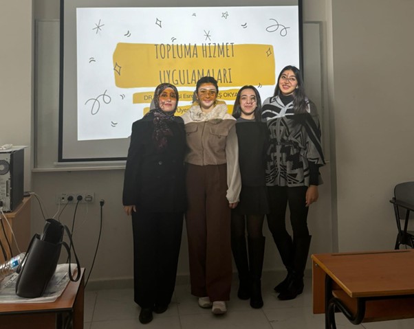 Topluma Hizmet Uygulamaları Dersi Kapsamında “Büyüyorum, Gelişiyorum, Kendime İyi Bakıyorum” Etkinliği Gerçekleştirildi.