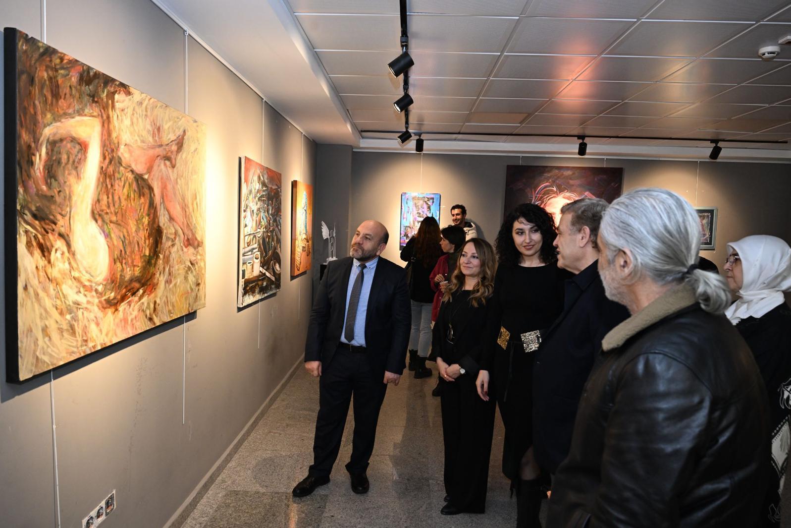 “Dört On Yedi- II” Karma Sergi Sanatseverlerin Yoğun İlgisi ile Açıldı