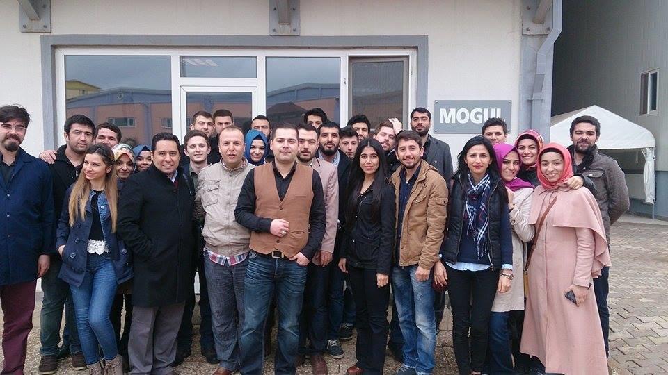 Antep MOGUL tekstile TM402 Dokusuz Yüzeyler dersi gezisi-2015