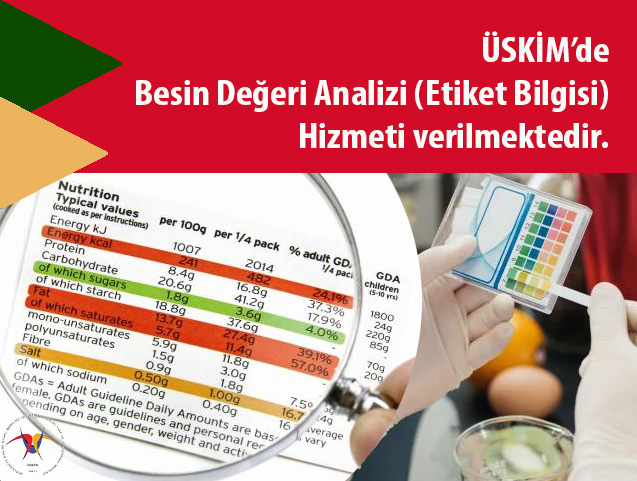 BESİN TABLOSU ANALİZLERİ