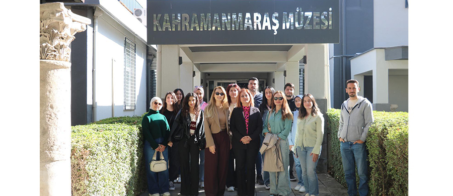 Dr. Öğretim üyemiz Dilay Zülkadiroğlu koordinatörlüğünde  Tarihi ve Arkeoloji Alanlarda Peyzaj Tasarımı dersi kapsamında Kahramanmaraş Arkeoloji müzesine teknik gezi düzenlenmiştir.