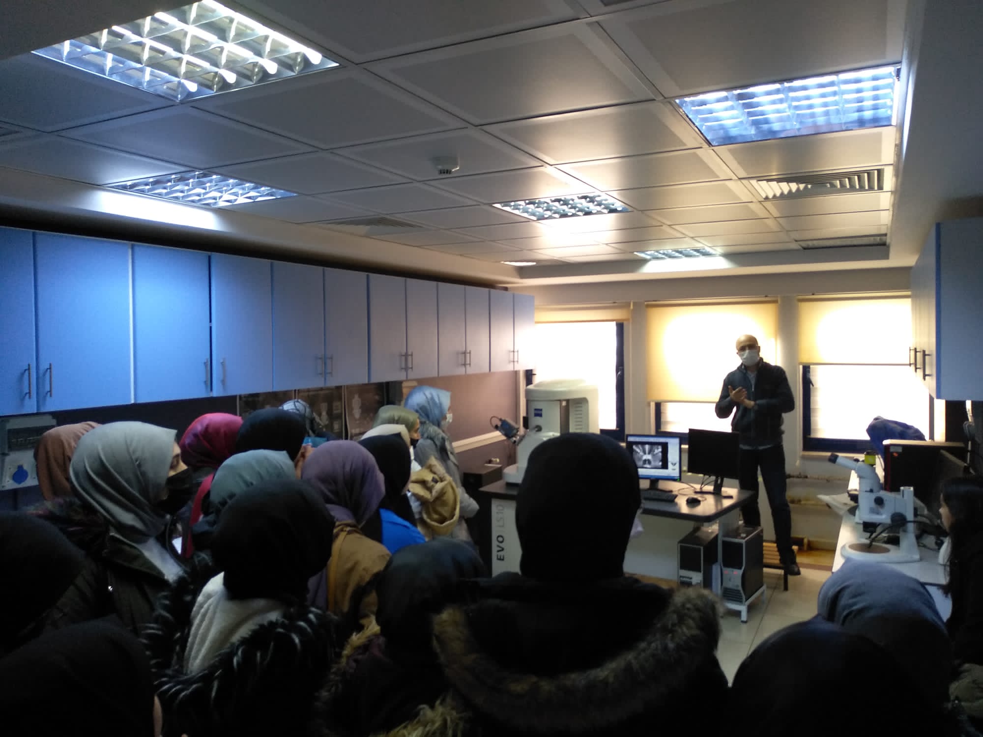 KSÜ ÜSKİM'de Öğrenci Ziyaretleri Devam Ediyor