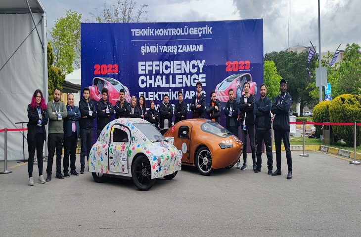 Teknofest 2023 - Uluslarası EC Elektrikli Araç Yarışlarına Katılan Takımlarımız