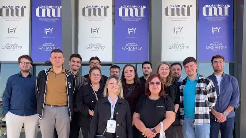 Tekstil Mühendisliği Bölümü Öğrencilerimiz ile Gaziantep Tekstil Makineleri Fuar'ına katıldık.