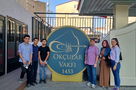 Öğrencilerimiz Okçular Vakfı'nın İstanbul tesislerinde eğitimde...