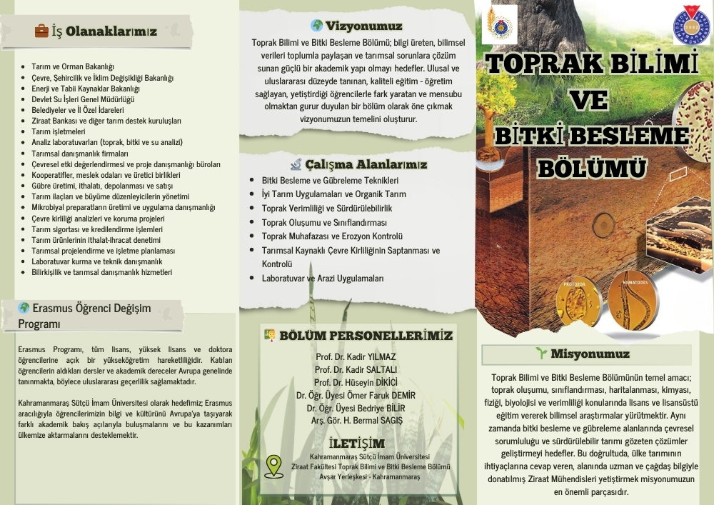 Toprak Bilimi ve Bitki Besleme 