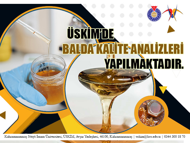 ÜSKİM’DE BAL KALİTE ANALİZLERİ